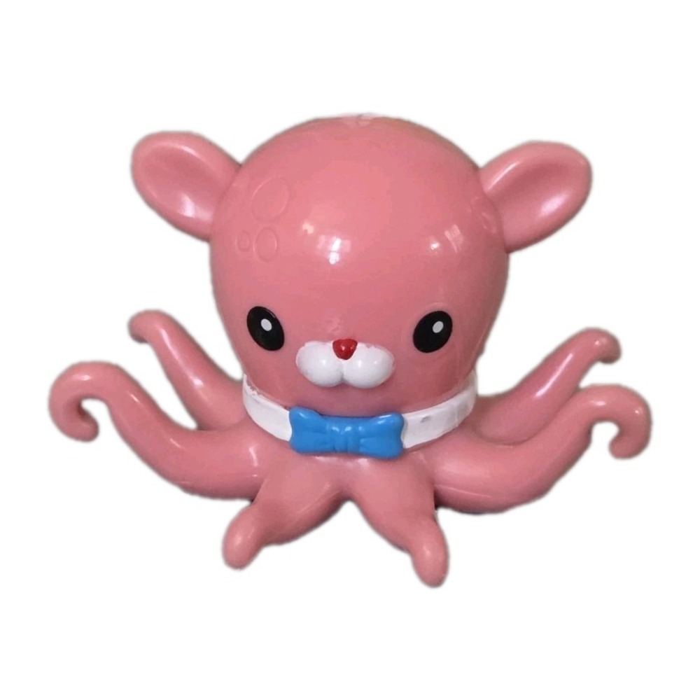 Disney Octonauts Figure 1.75in Professor Inkling Pink Octopus Action‎ Figure Toy